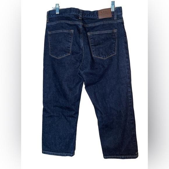Lauren‎ Ralph Lauren Women’s Capri Jeans Stretch Dark Wash Size 10 - Picture 2 of 9